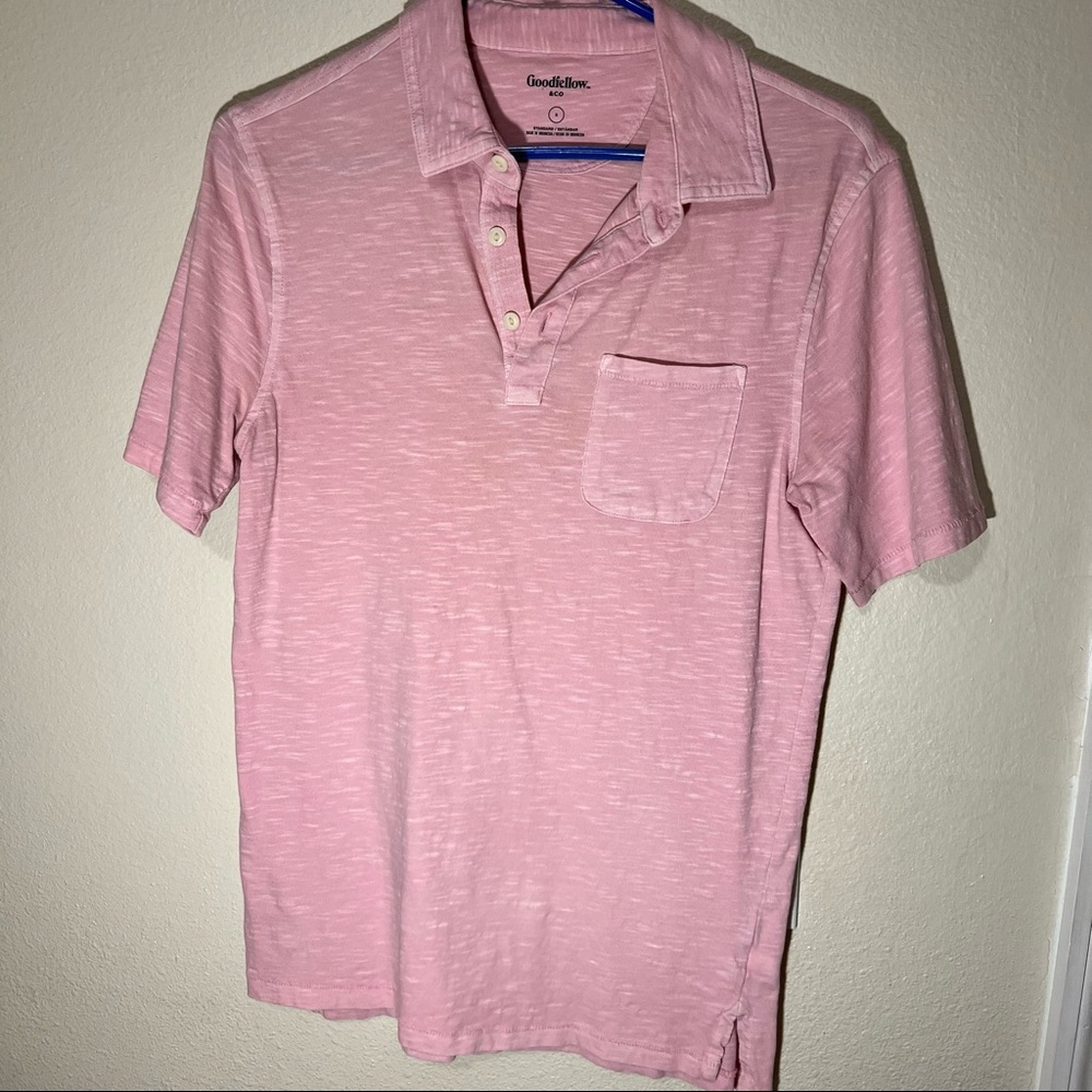 GOODFELLOW PINK POLO